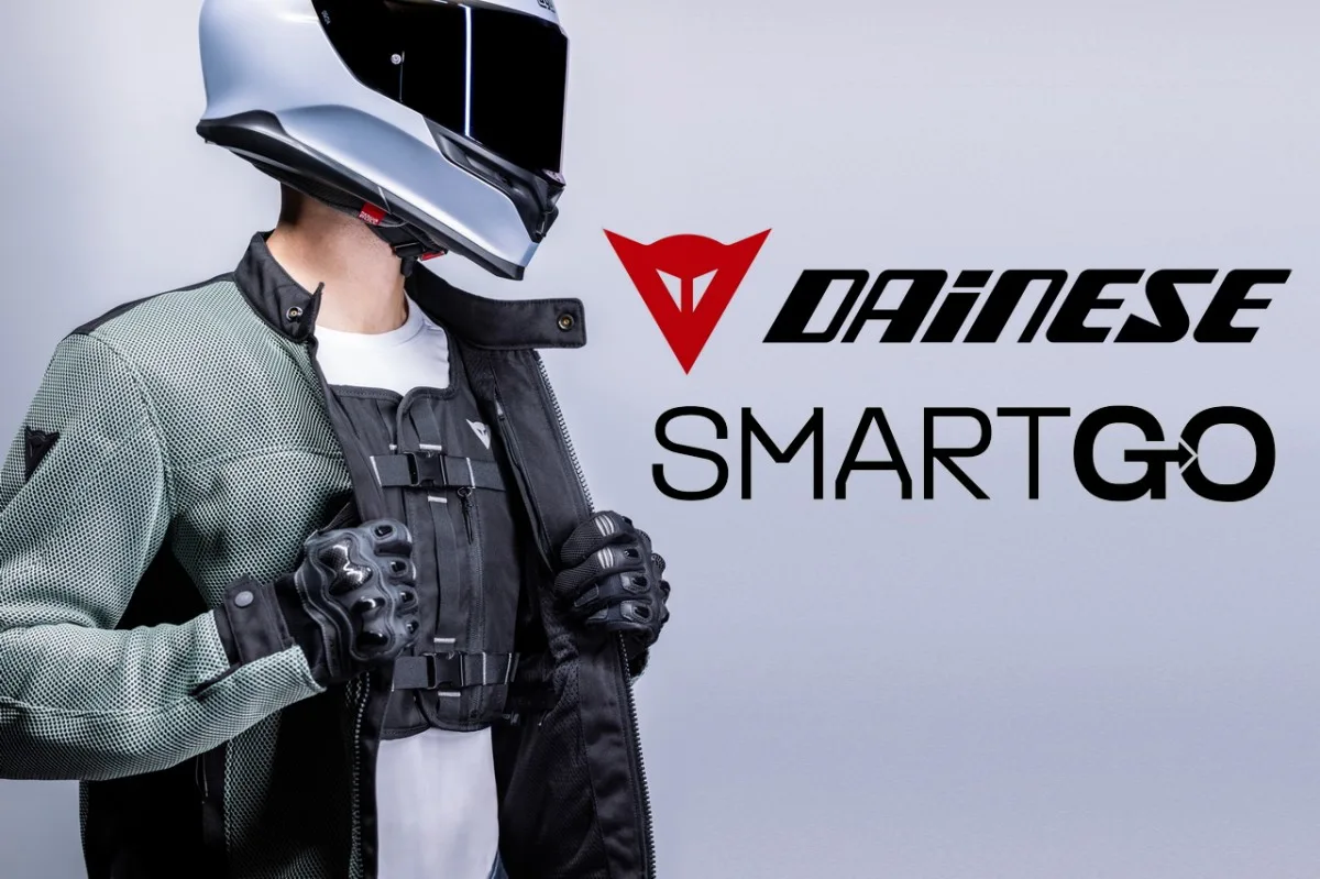 Представлен компактный носимый аирбэг Dainese Smart Go под любую мотокуртку