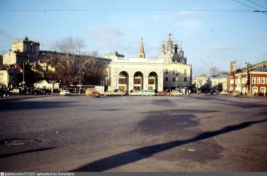 Таганская площадь 1989