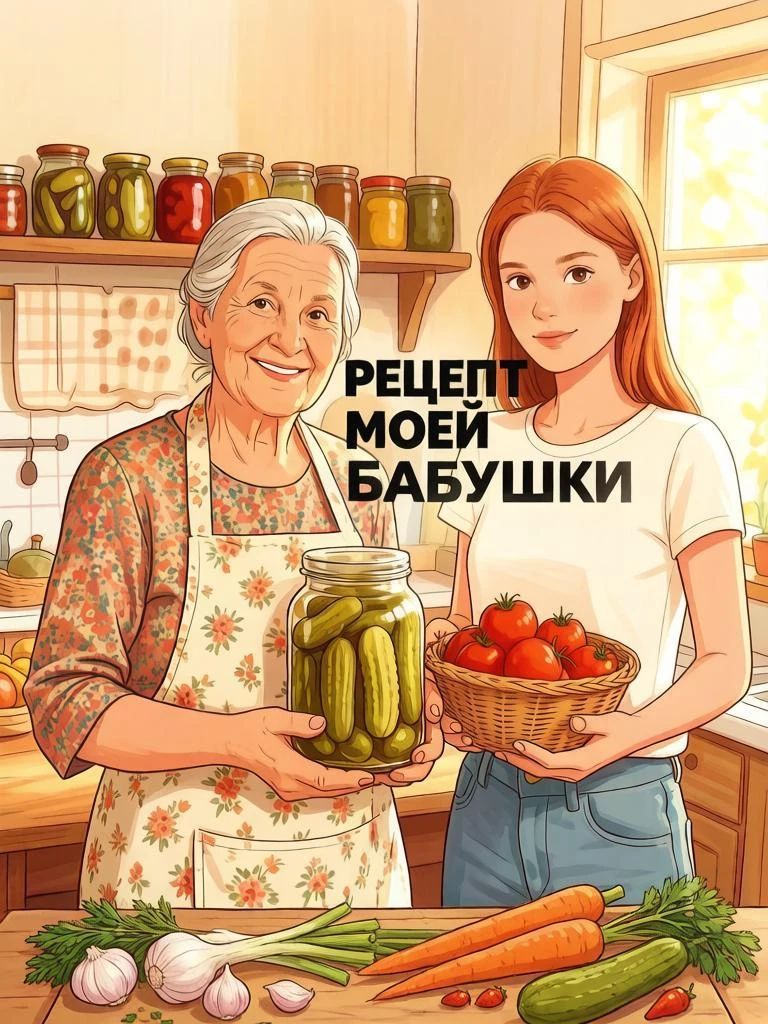 🥫 «Рецепт моей бабушки»: поделитесь теплом и осенними заготовками🥫