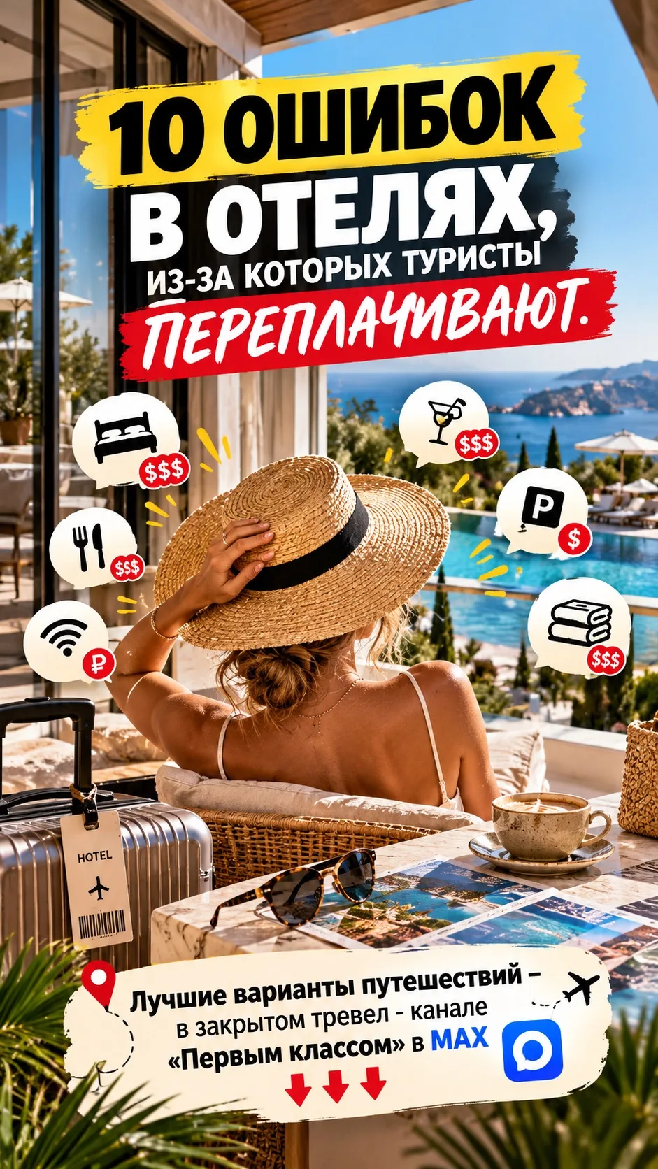 А вы знали, что даже в хорошем отеле можно совершенно незаметно потратить гораздо больш...