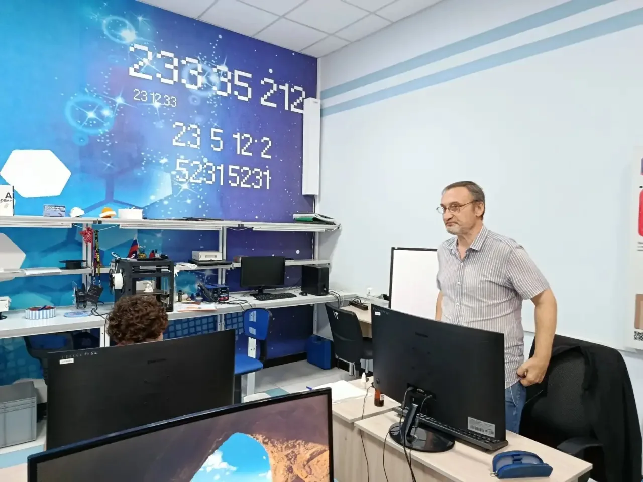 💻 В ДТ «Кванториум» прошел открытый урок по IT-технологиям.