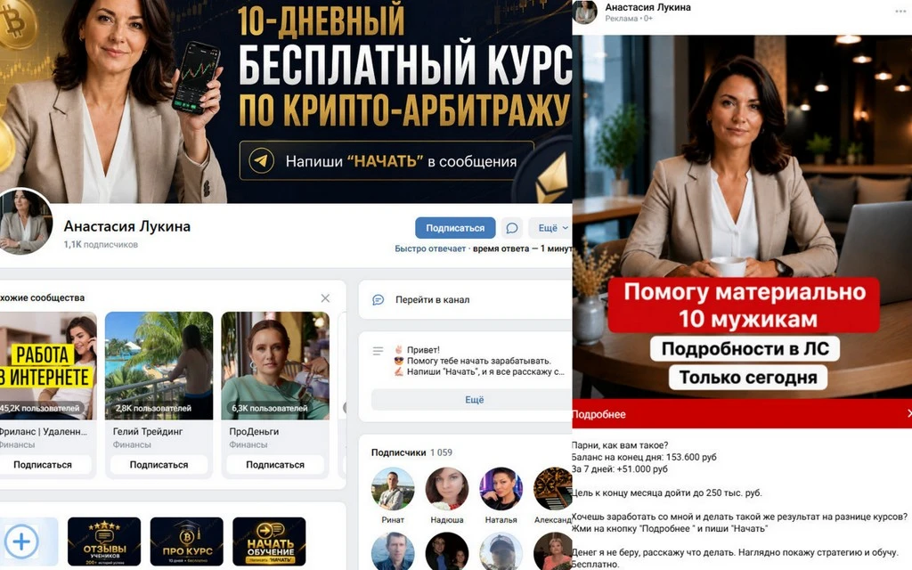 Парни, Анастасия Лукина обещает 340 тысяч в месяц