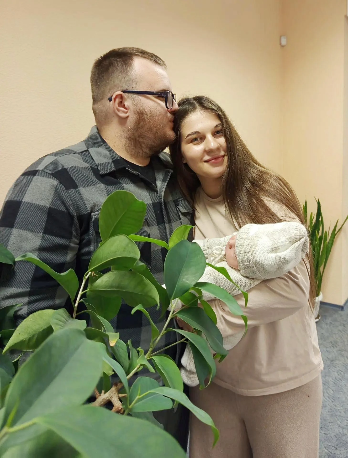Первенца назвали Олегом