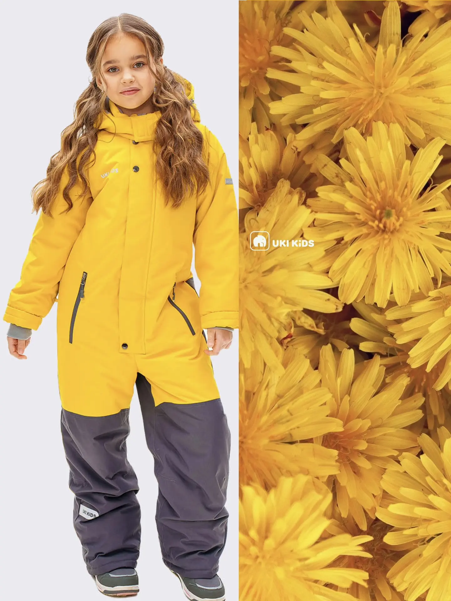 Цвета зимней коллекции UKI KiDS собраны из самых тёплых летних моментов, которые добавя...