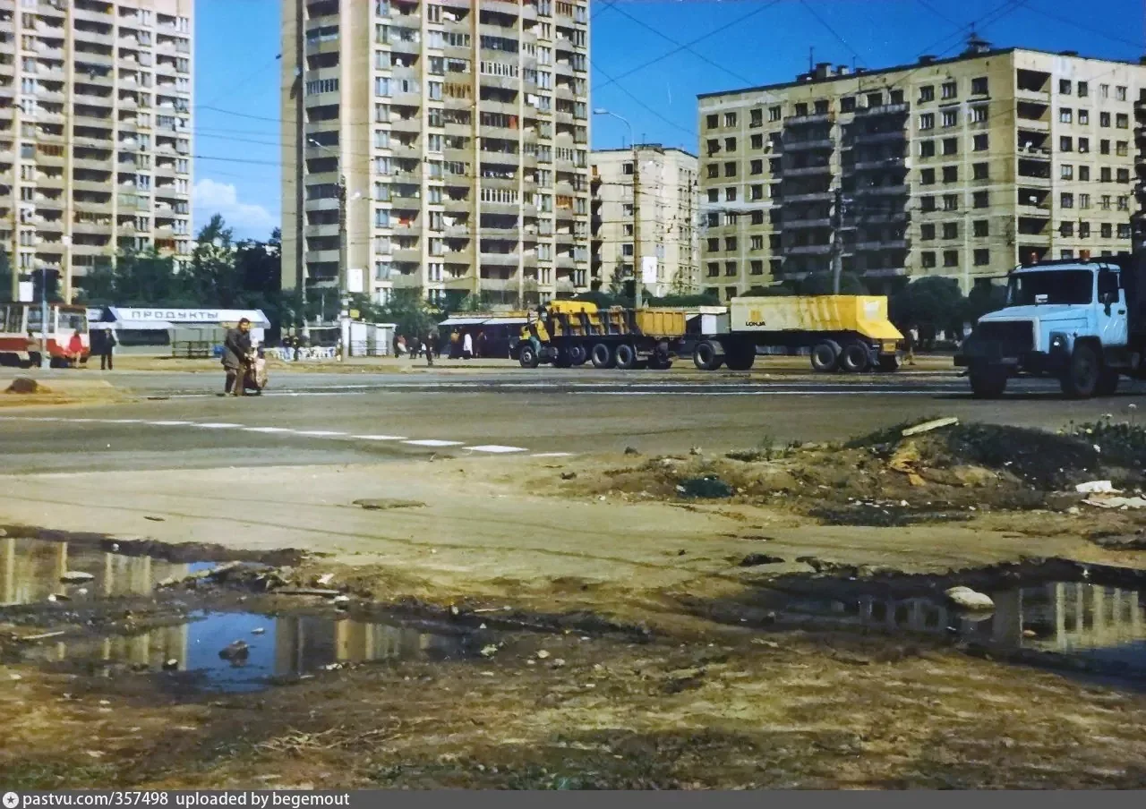 Каким был север Петербурга в 1995 году?