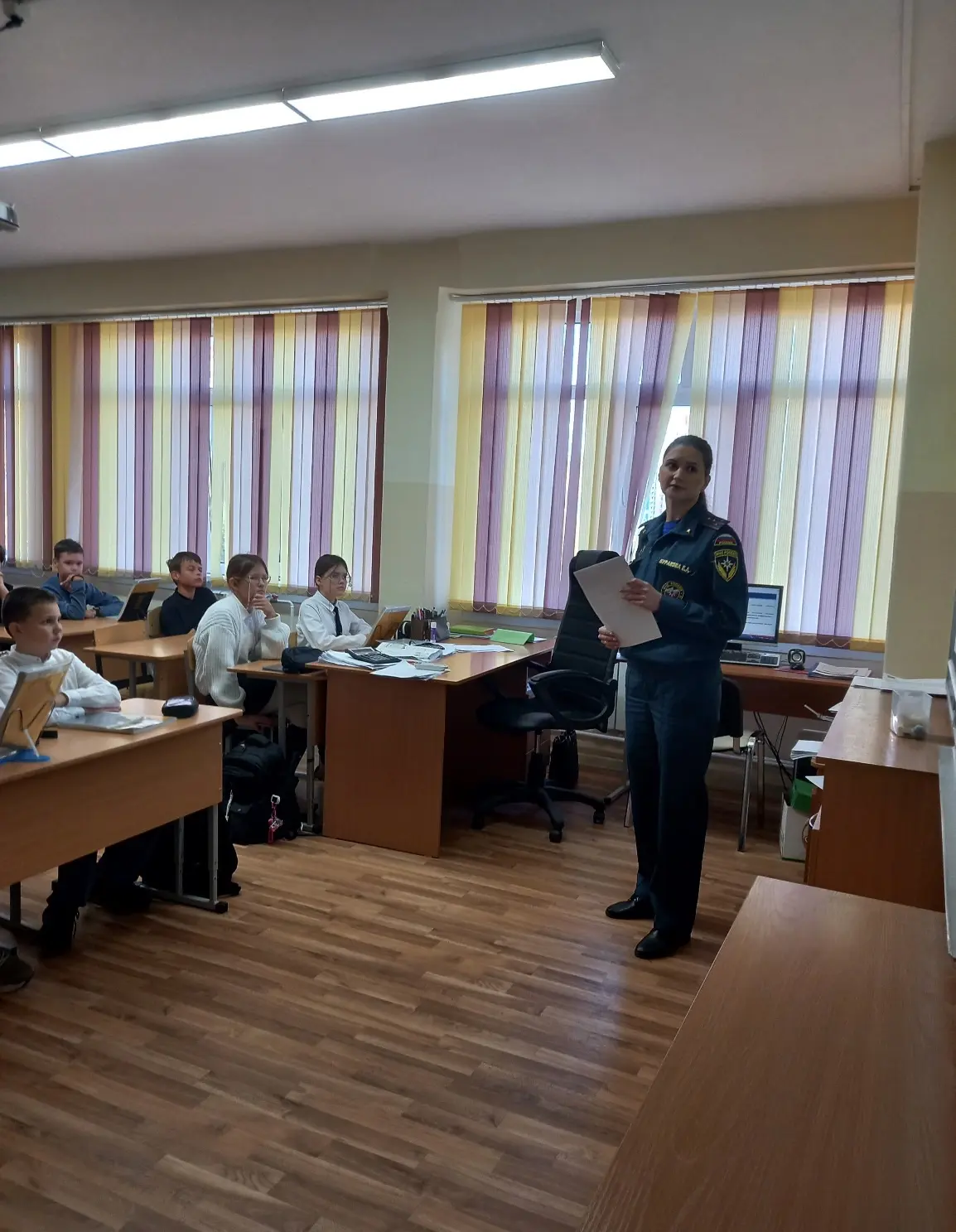 В МБОУ «СОШ №114» прошли мероприятия, приуроченные ко Дню гражданской обороны