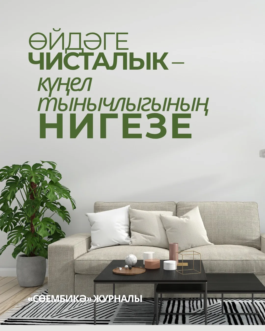 Өйдәге тәртип һәм чисталык безнең кәефкә, ял итүебезгә һәм көндәлек тормышыбызга тәэсир...