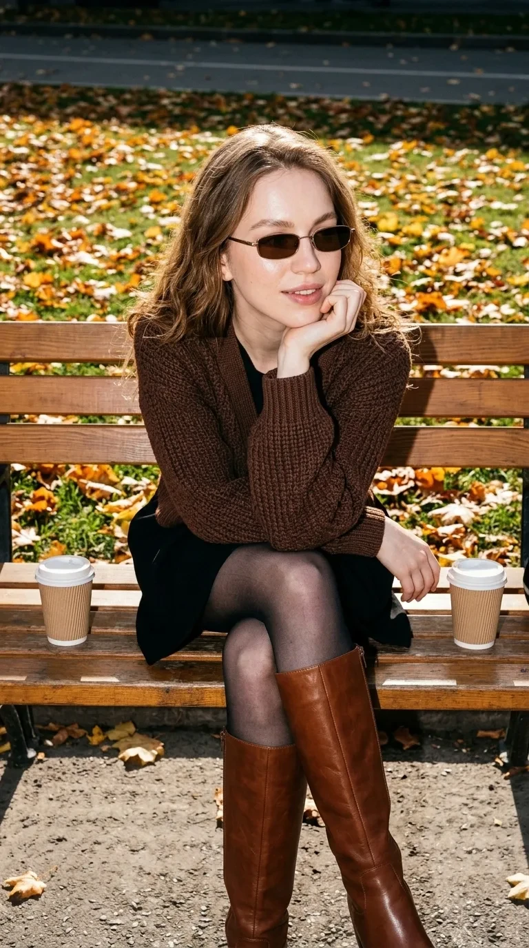 ВЗЯЛА ДВА КОФЕ, ЖДУ ПОДРУГУ☕