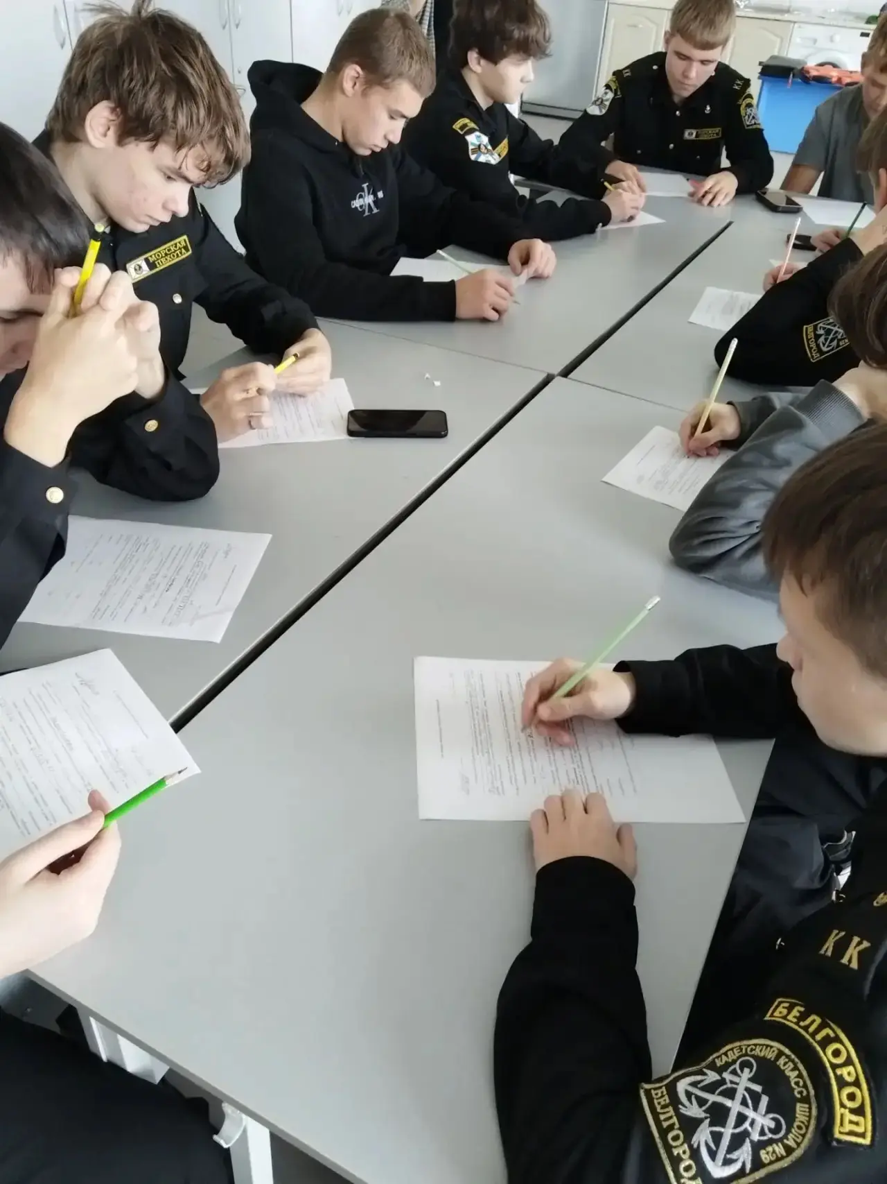 Кадеты 9 «А» класса побывали в Белгородском механико-технологическом колледже