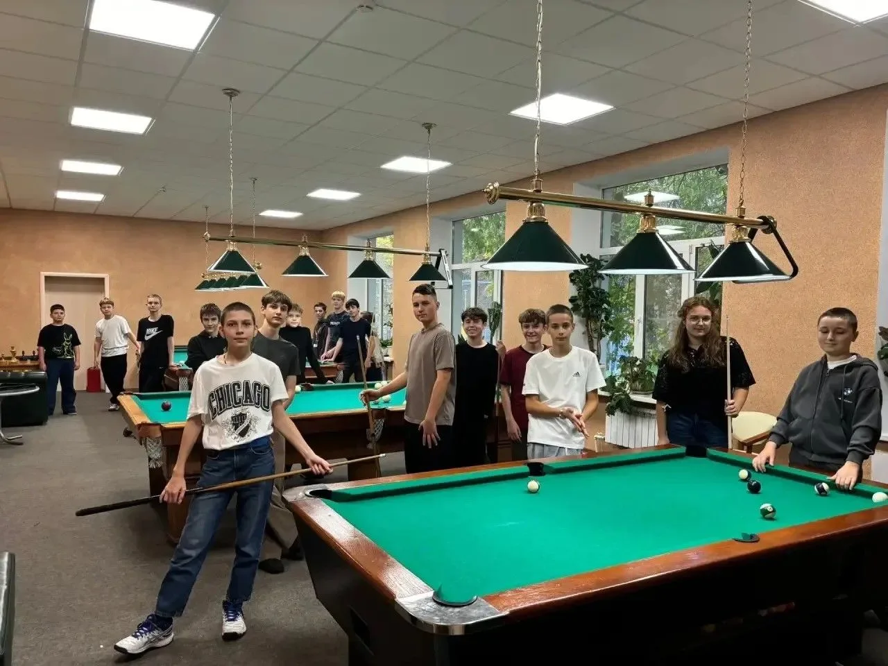Для учащихся 7 классов, участников проекта «Киберурок» в оздоровительном комплексе «Лев...