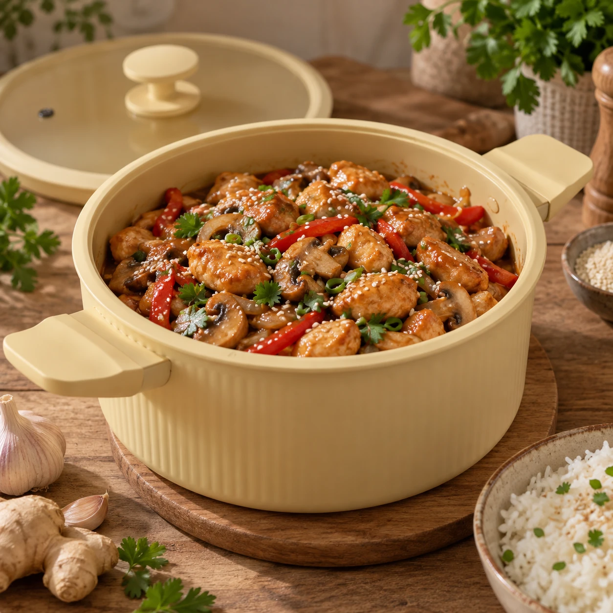 🍗 Курица По-Азиатски За 30 Минут! Сочная, Нежная И В Таком Соусе, Что Хочется Добавки!