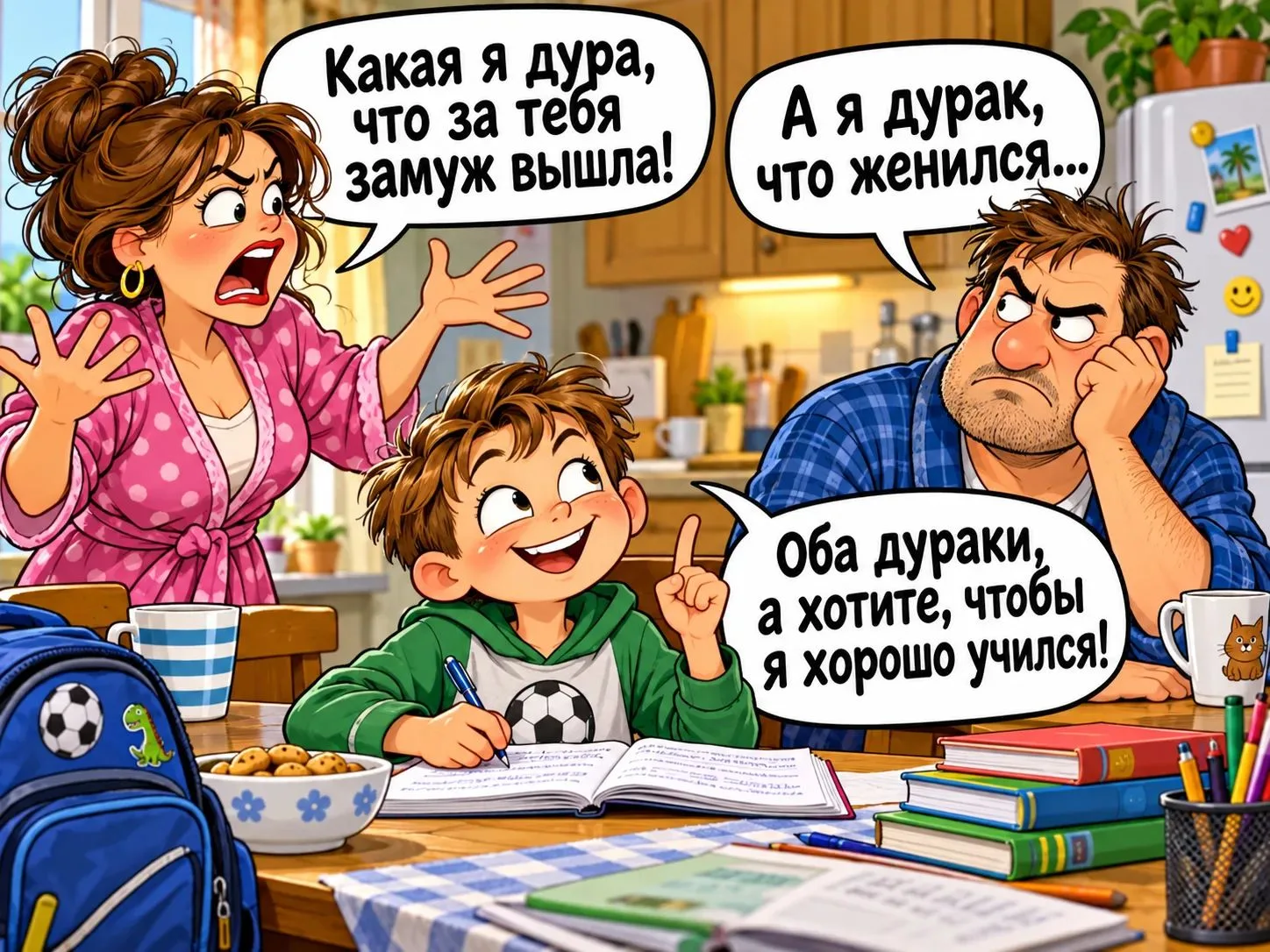 Вот как бывает, а вы говорите ещё, что семьи заводить плохо, наоборот...