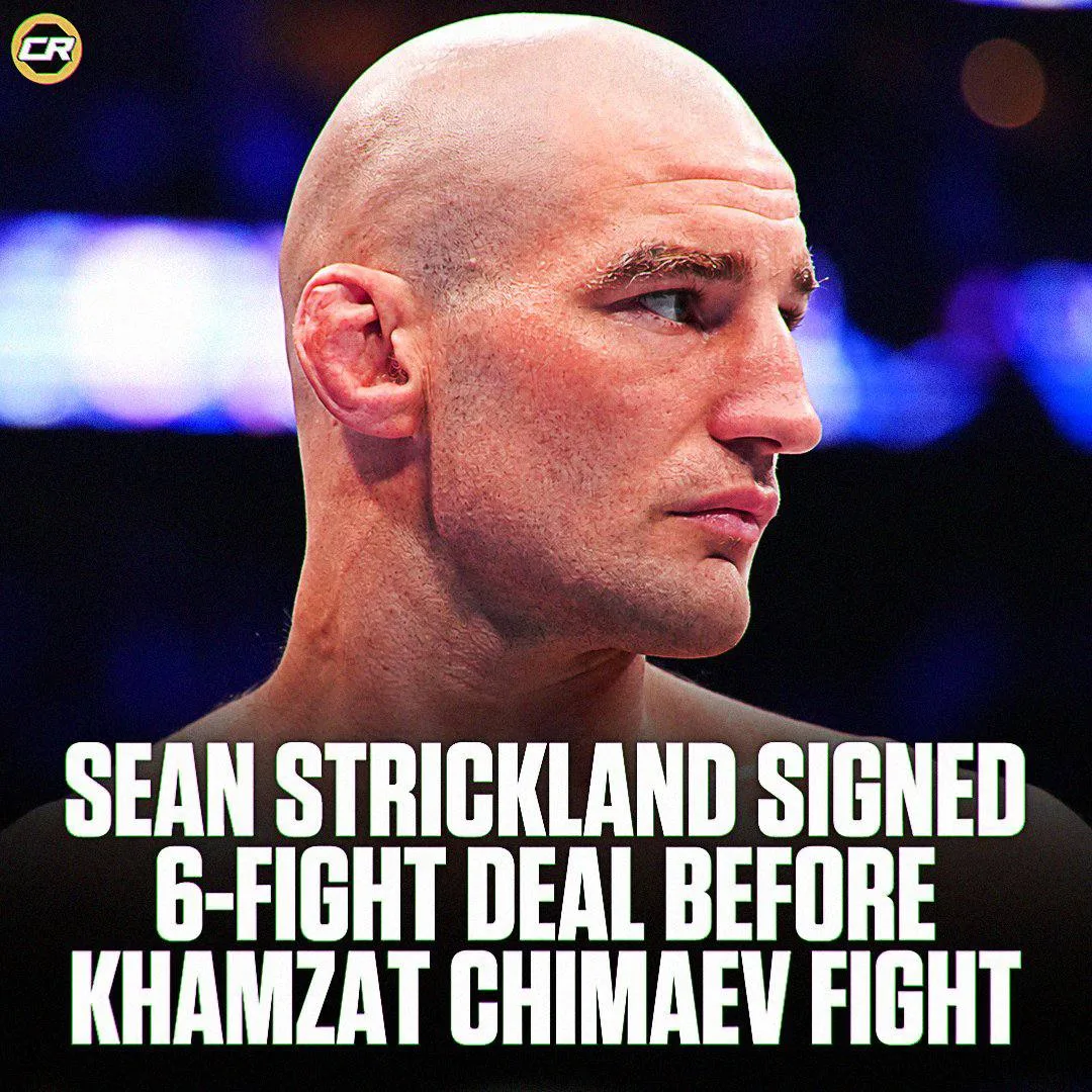 😡🚨 Чего?! Шон Стриклэнд подписал новый контракт с UFC на шесть боев, еще до своего по...