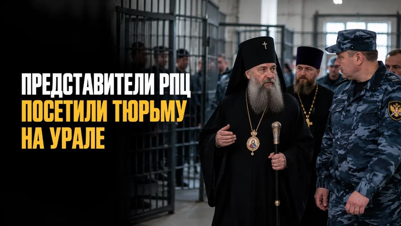 ПРЕДСТАВИТЕЛИ РПЦ ПОСЕТИЛИ ТЮРЬМУ НА УРАЛЕ