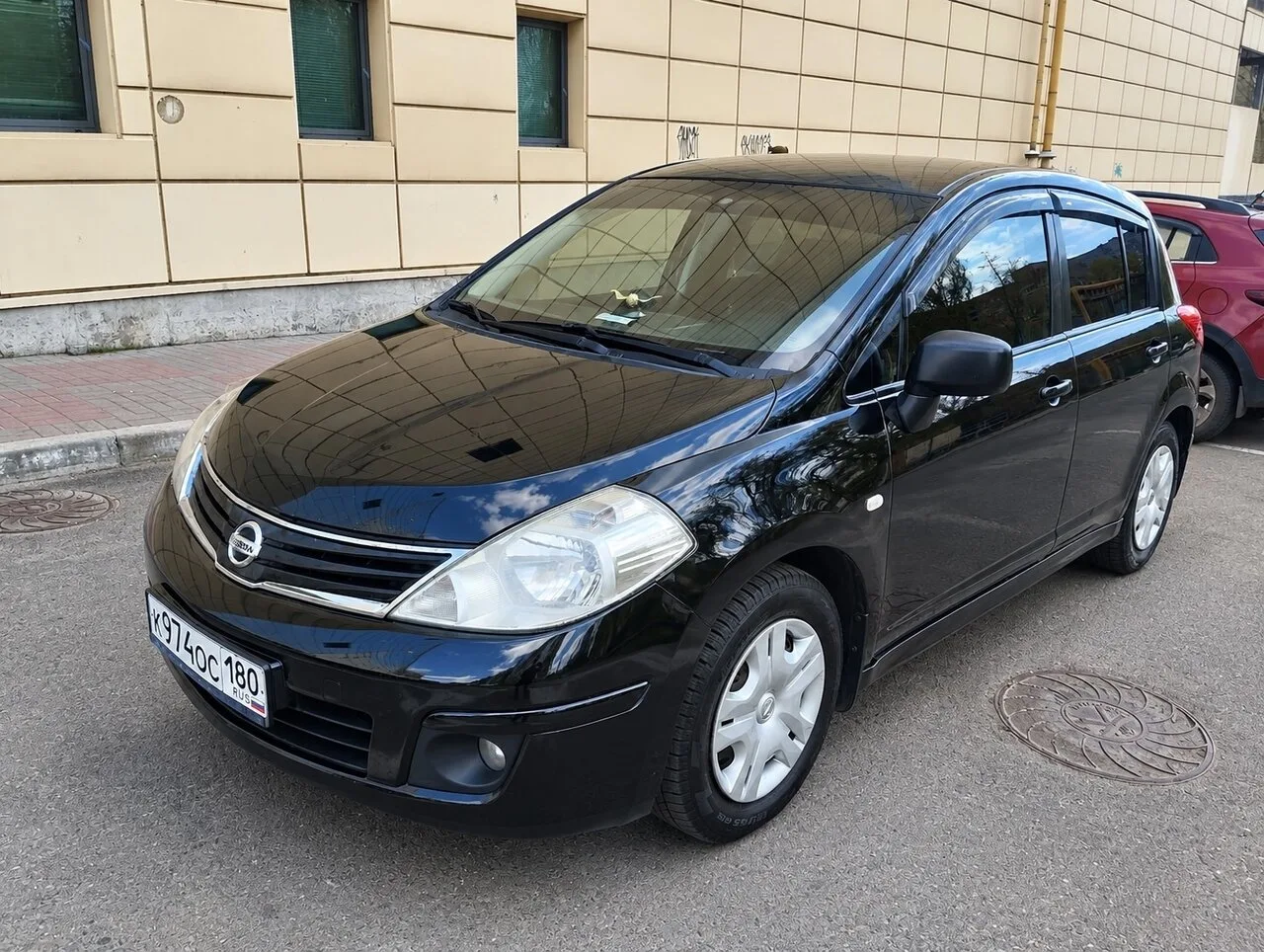 Продам Nissan Tiida 2008, 1.6 АКПП, 110 л.с., б/у, Макеевка, 715 тыс. руб.
