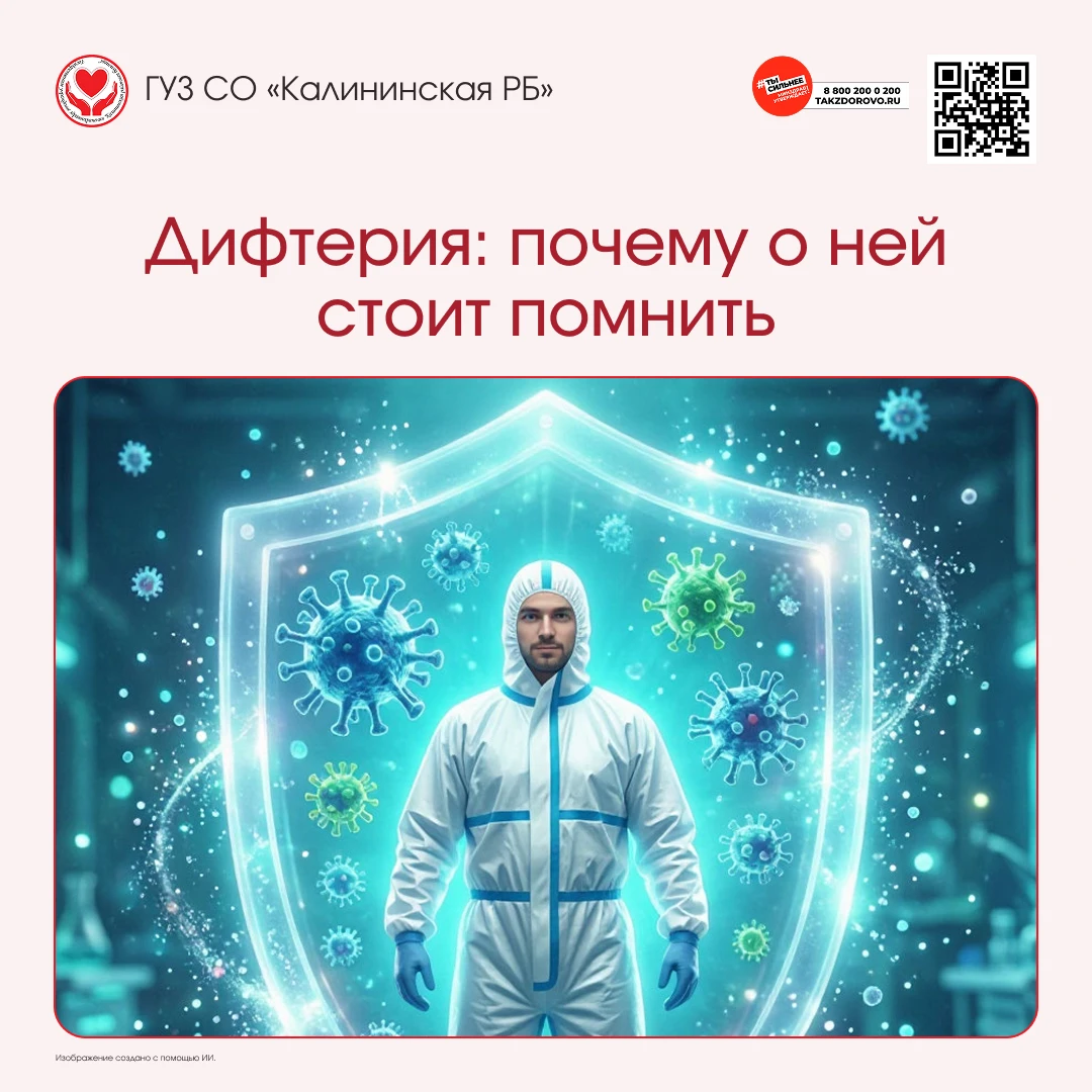 Многие считают дифтерию болезнью из прошлого. И действительно — благодаря массовой вакц...