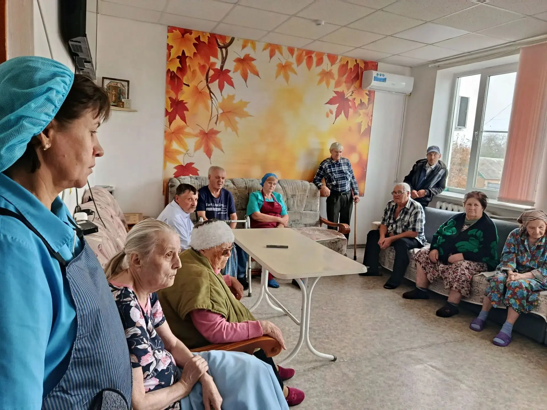 ГКУ «РКЦСОН» МТ и СЗ КБР – филиал по Майскому району, сегодня посетила  Андриянова В.В....