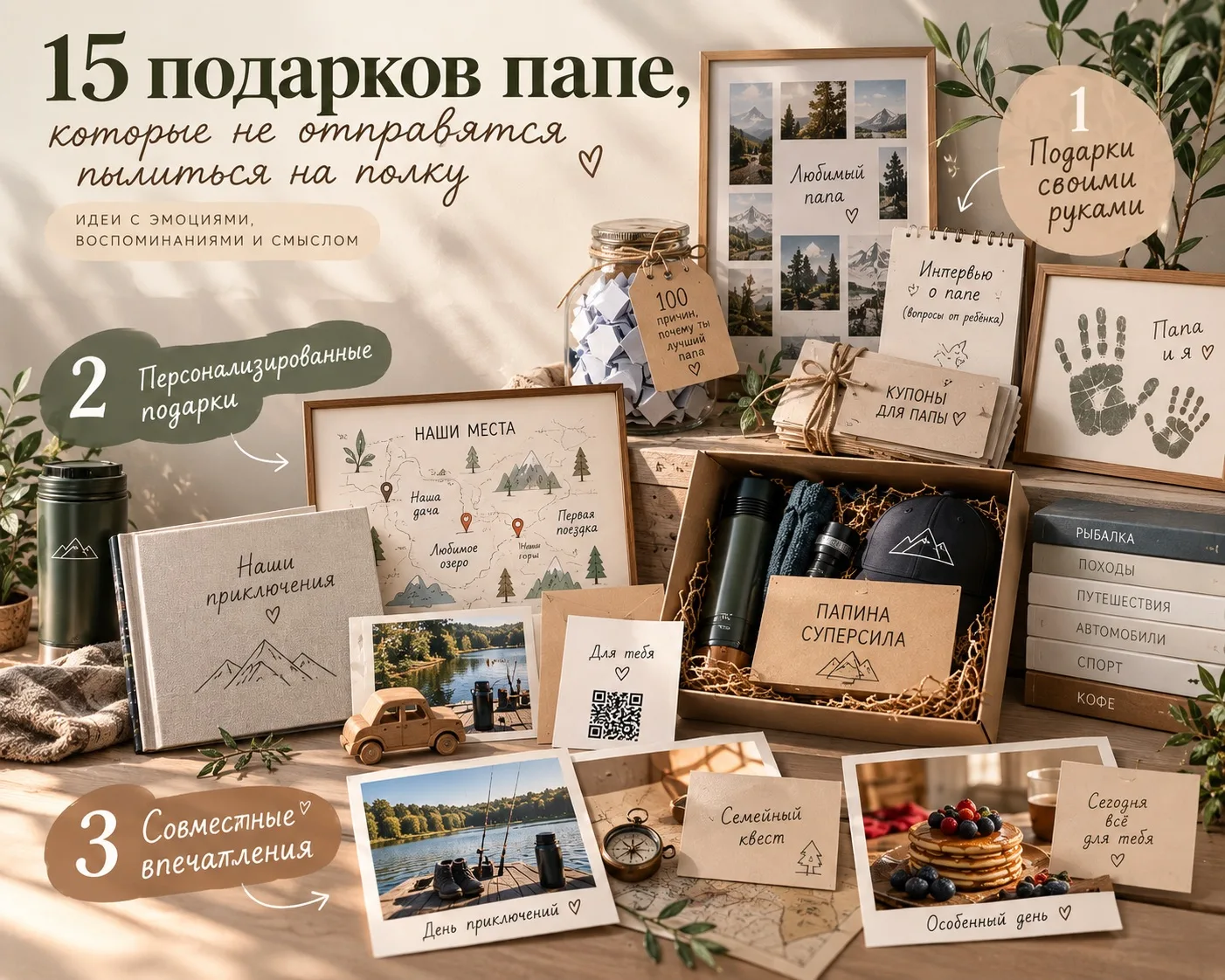 15 подарков папе, которые не отправятся пылиться на полку 🎁