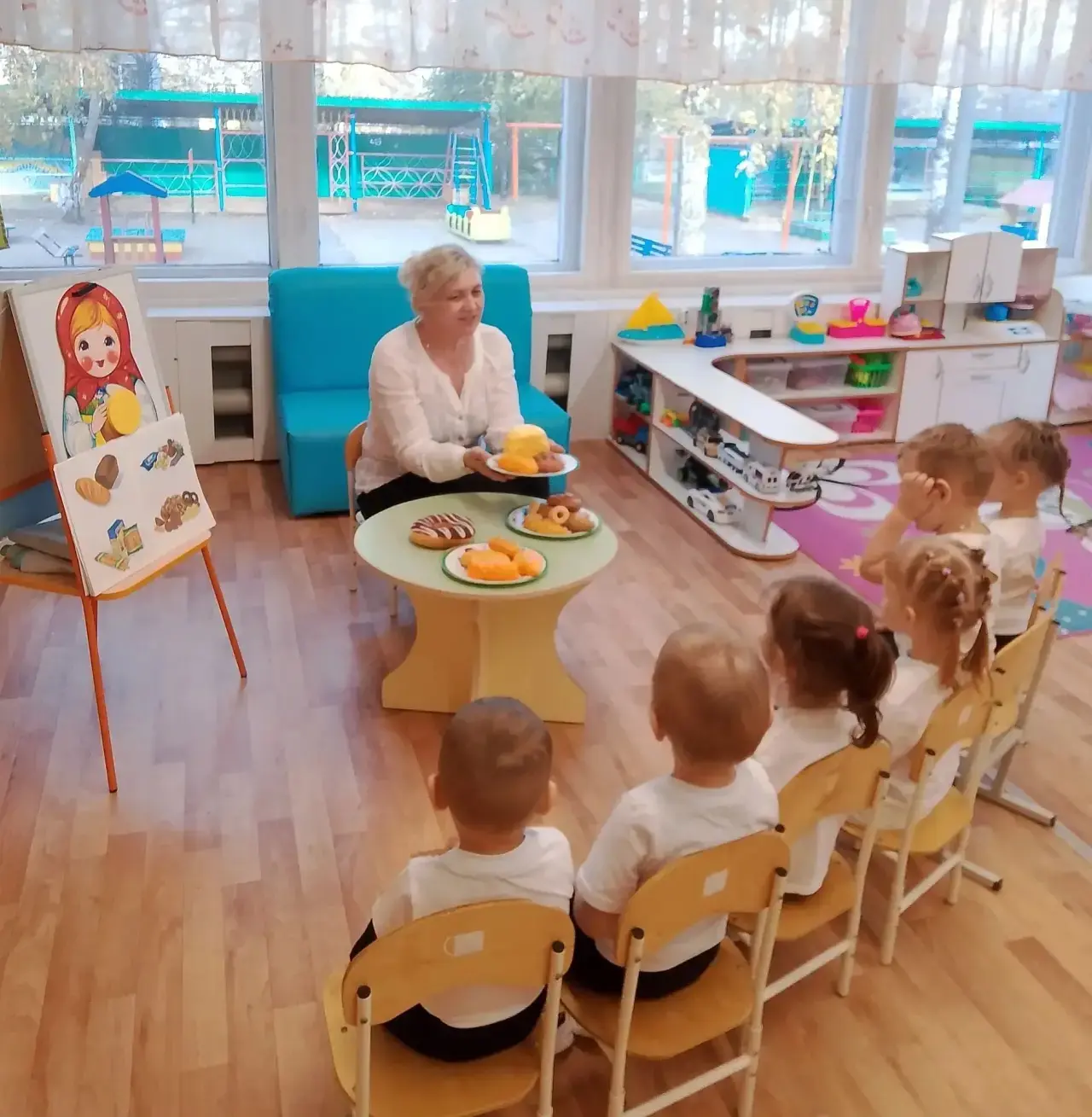 В рамках проекта «Здоровые дети - счастливые родители», в младшей группе тоже провели б...