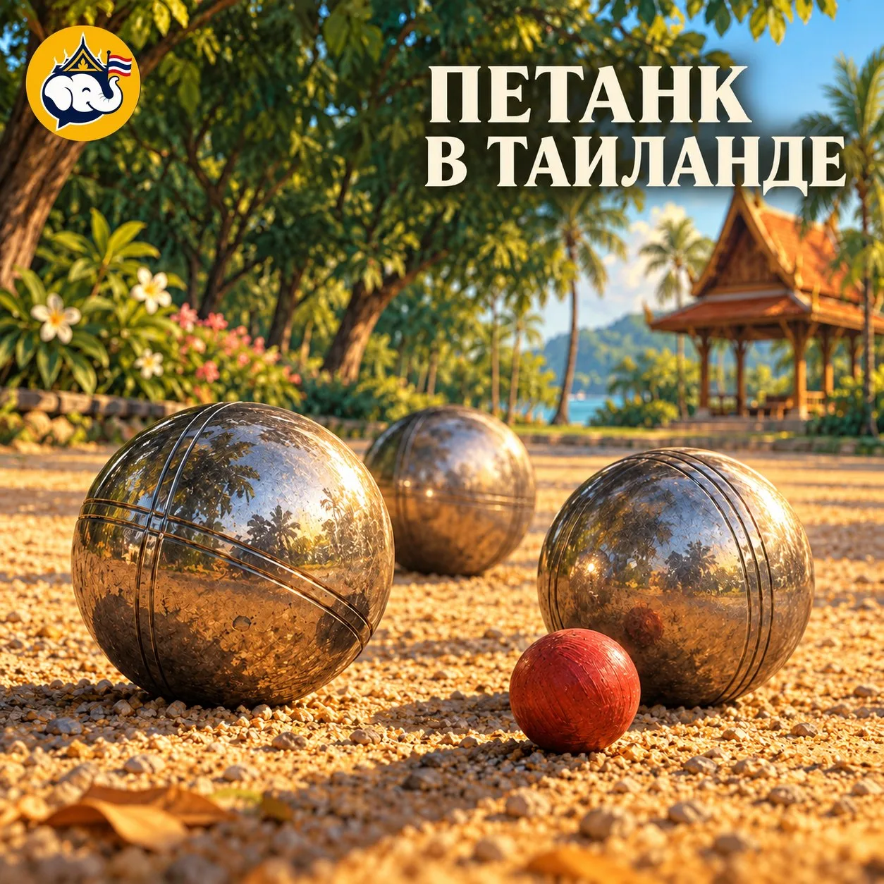 🇹🇭 Как французский петанк прижился в Таиланде?
