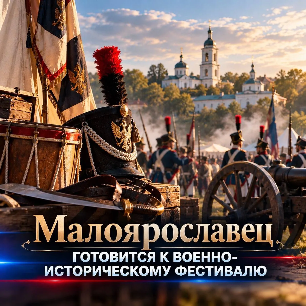 ⚔️ Малоярославец готовится к военно-историческому фестивалю