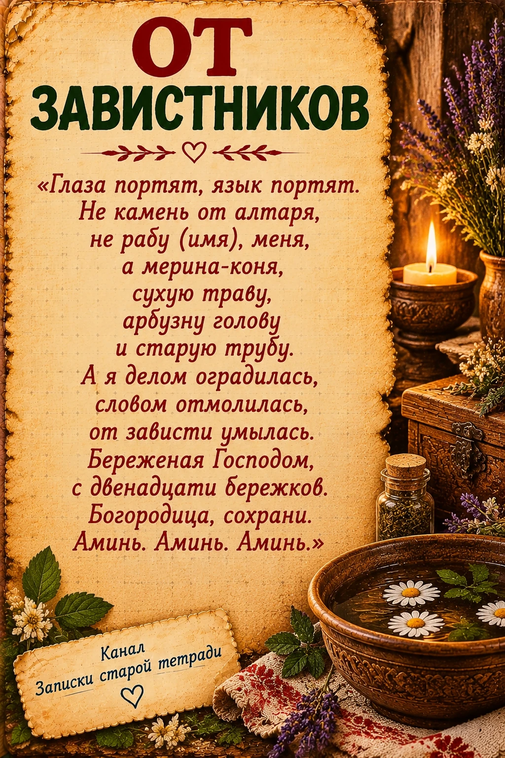 🧿 От зависти