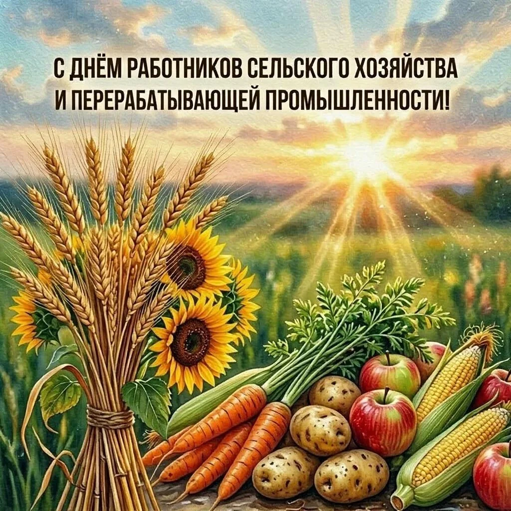 Уважаемые работники сельского хозяйства и перерабатывающей промышленности!