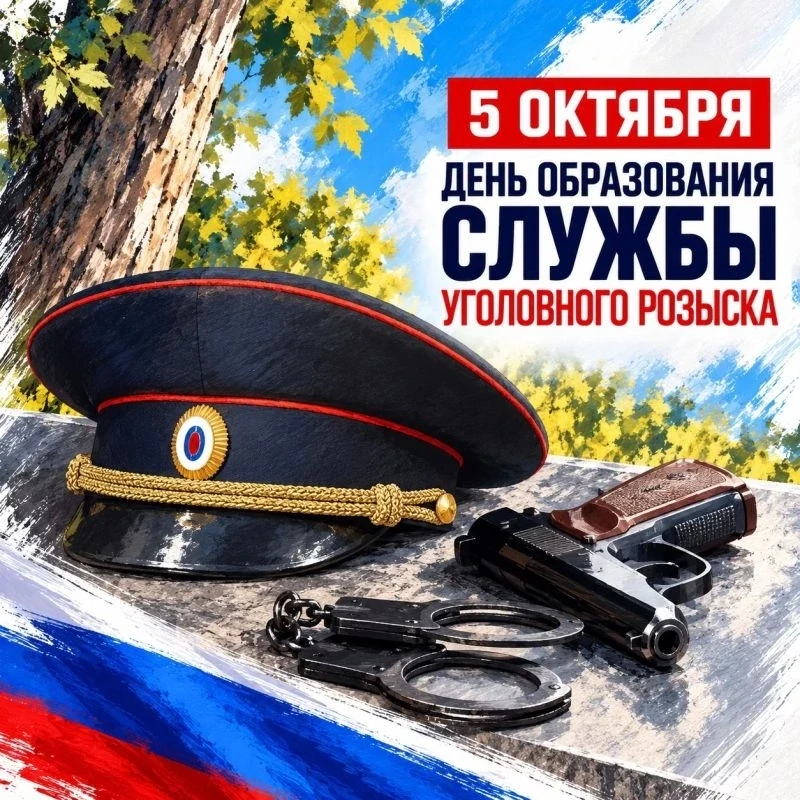 Уважаемые сотрудники и ветераны уголовного розыска! Поздравляю вас с профессиональным п...