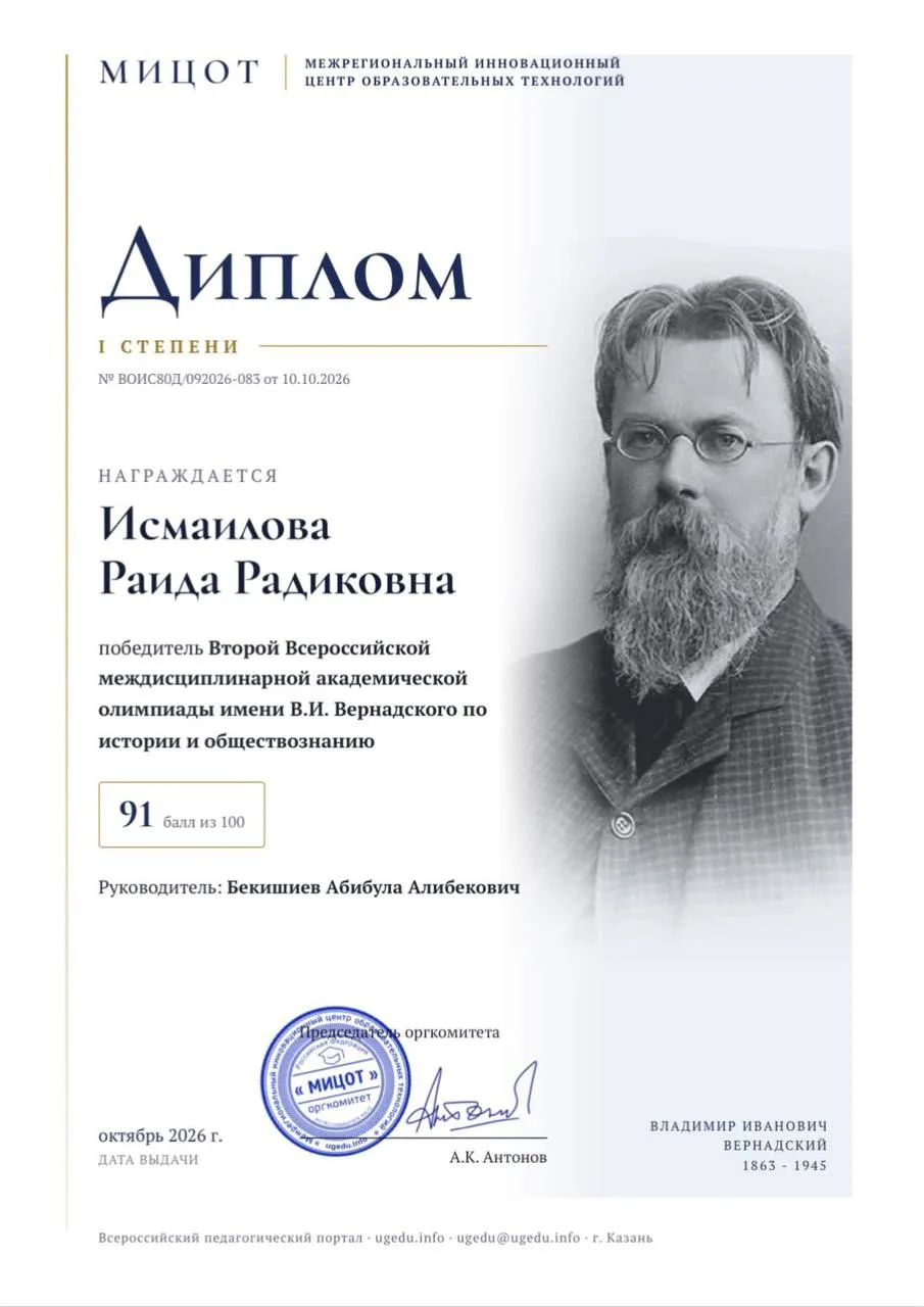 👨🏻‍🎓Студенты исторического факультета ДГПУ им. Р. Гамзатова стали призёрами Всеросси...