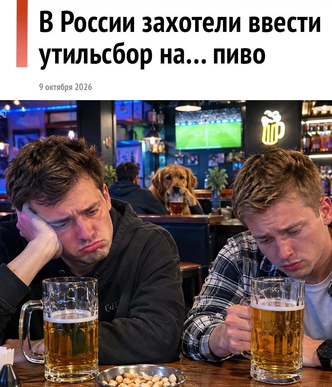 🍺 Пошлины на пиво из "недружественных" стран в России могут вырасти более чем в три раза.