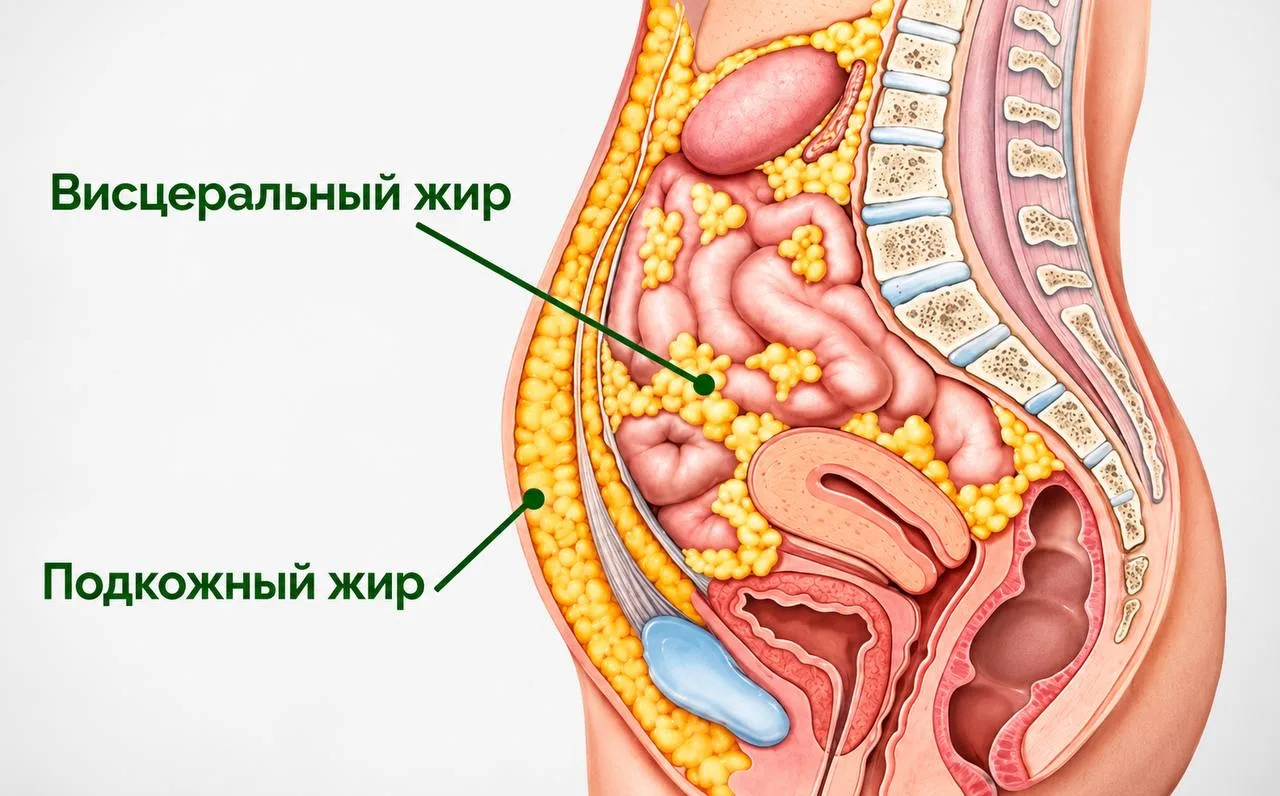 ЕСЛИ У ВАС БОЛЬШОЙ ЖИВОТ – ВАМ ОБЯЗАТЕЛЬНО НУЖНО ЭТО ЗНАТЬ⬇️