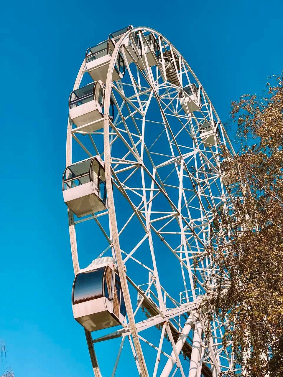 🎡Парк Горького закрывает сезон аттракционов