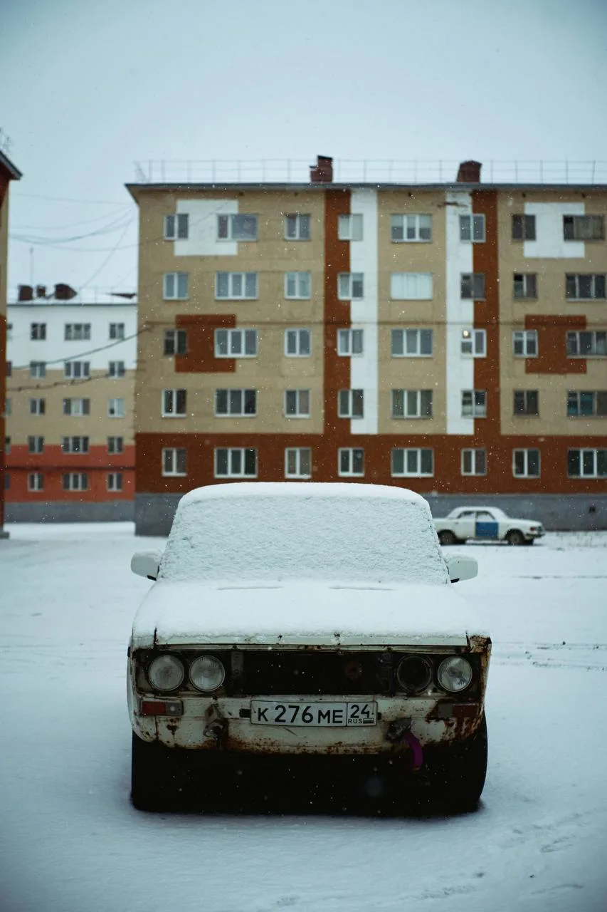 🥹Норильск уже переоделся в зимнее