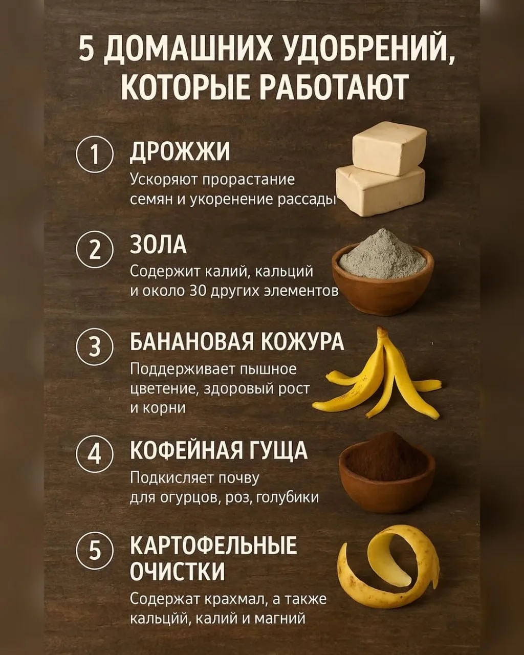 5 домашних удобрений, которые реально работают🌱