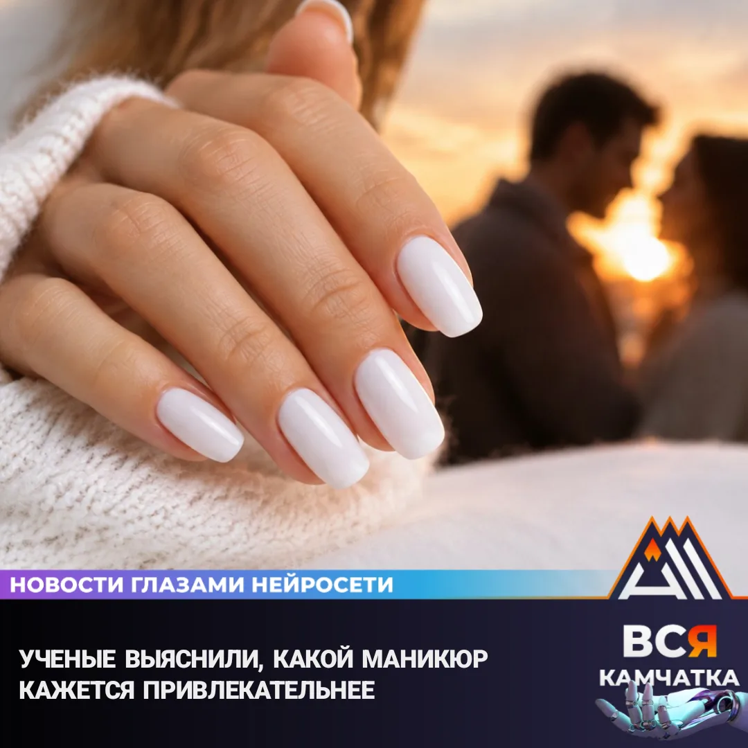 Средняя длина и белый лак обошли длинные ногти и темные оттенки