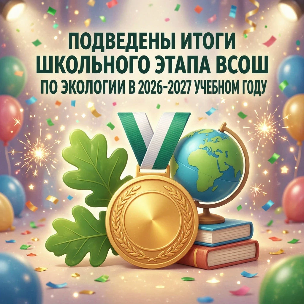 🎉 Подведены итоги школьного этапа ВсОШ по экологии в 2026–2027 учебном году! 🎉