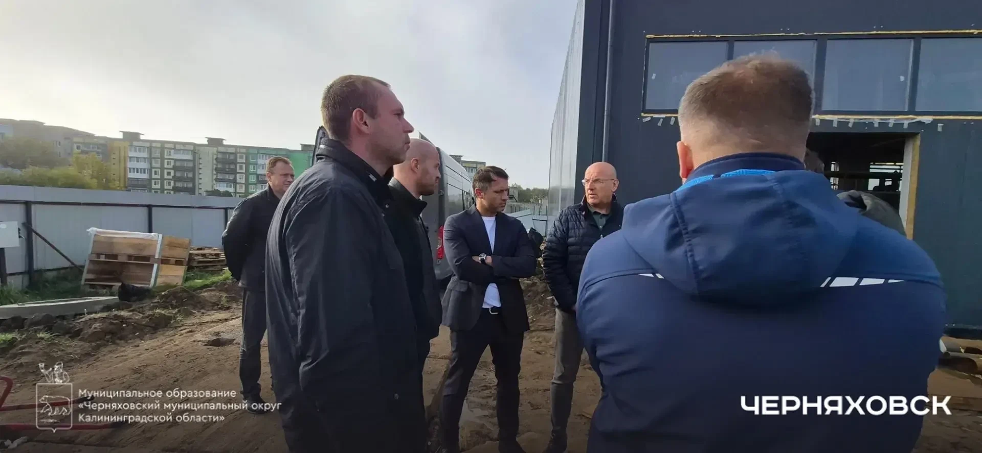 🏗️ В Черняховске проверили строительство новой газовой котельной