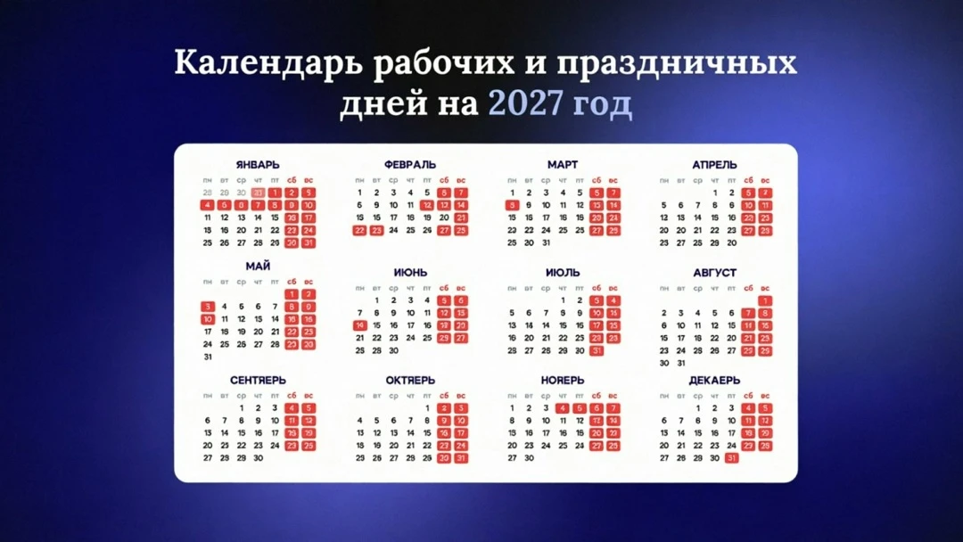 Вы готовы к этому разговору - в 2027 году шесть праздников «сгорят» 😰