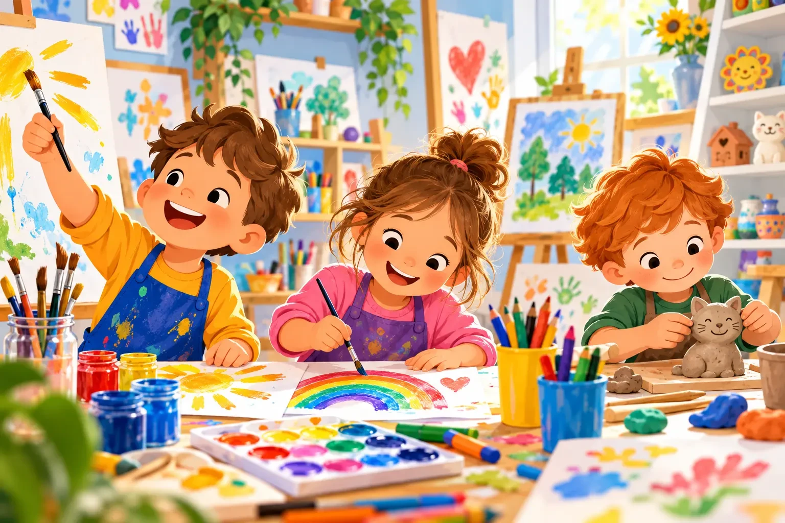 🎨 Почему дети так тянутся к краскам и почему нельзя лишать их этого удовольствия?