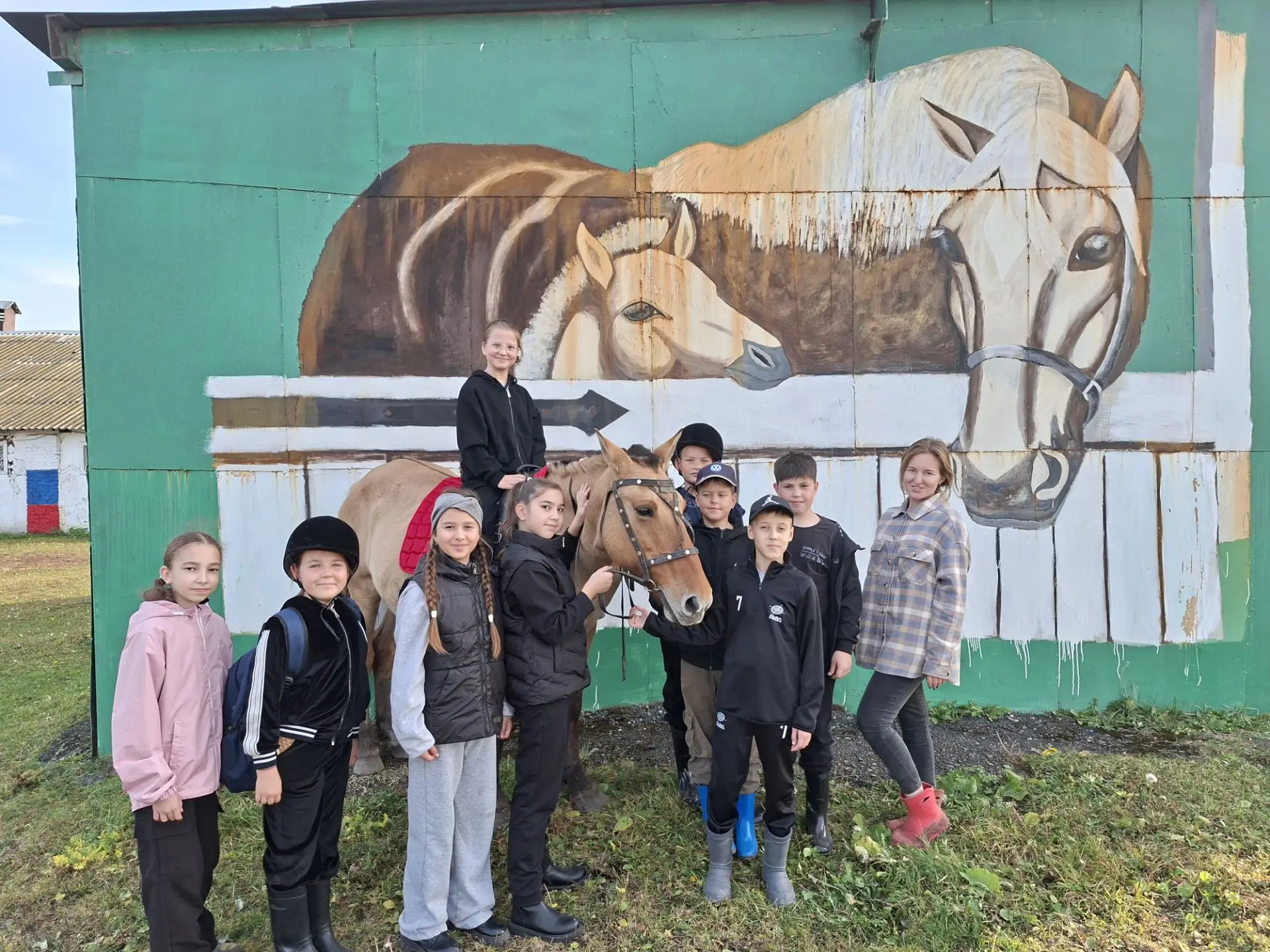 Первые шаги в седле! 🐎