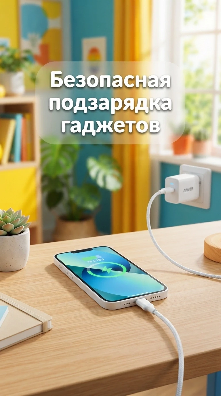 🔌 Заряжаем гаджеты безопасно