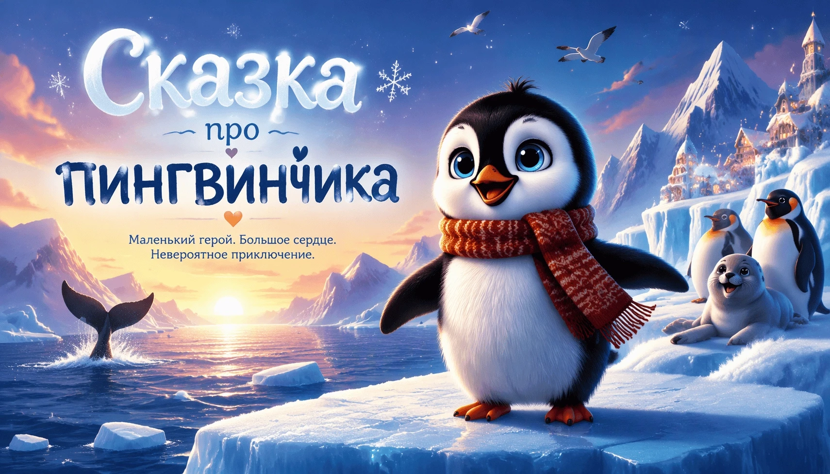 Сказка про пингвинчика