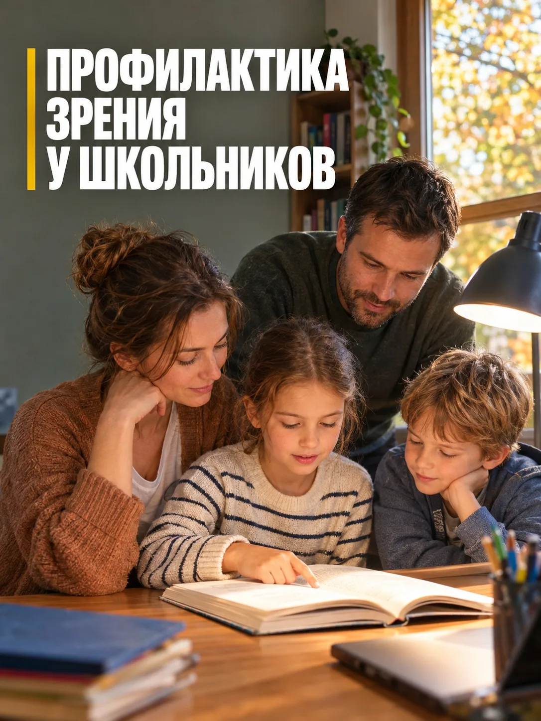 "Наступила осень, начался учебный год, и ребёнок снова сидит вечерами над учебниками пр...