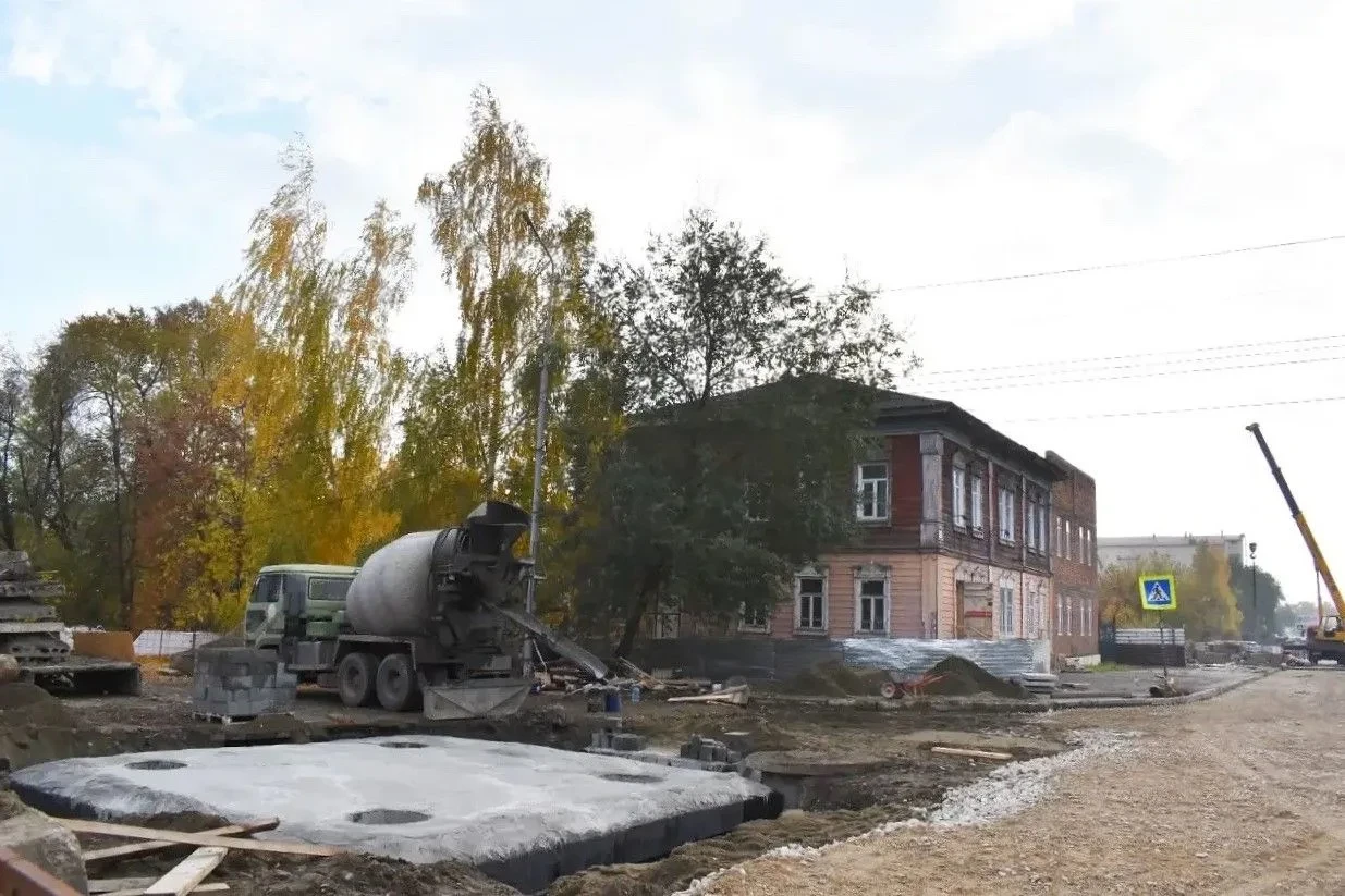 На Ленина завершают замену теплотрассы