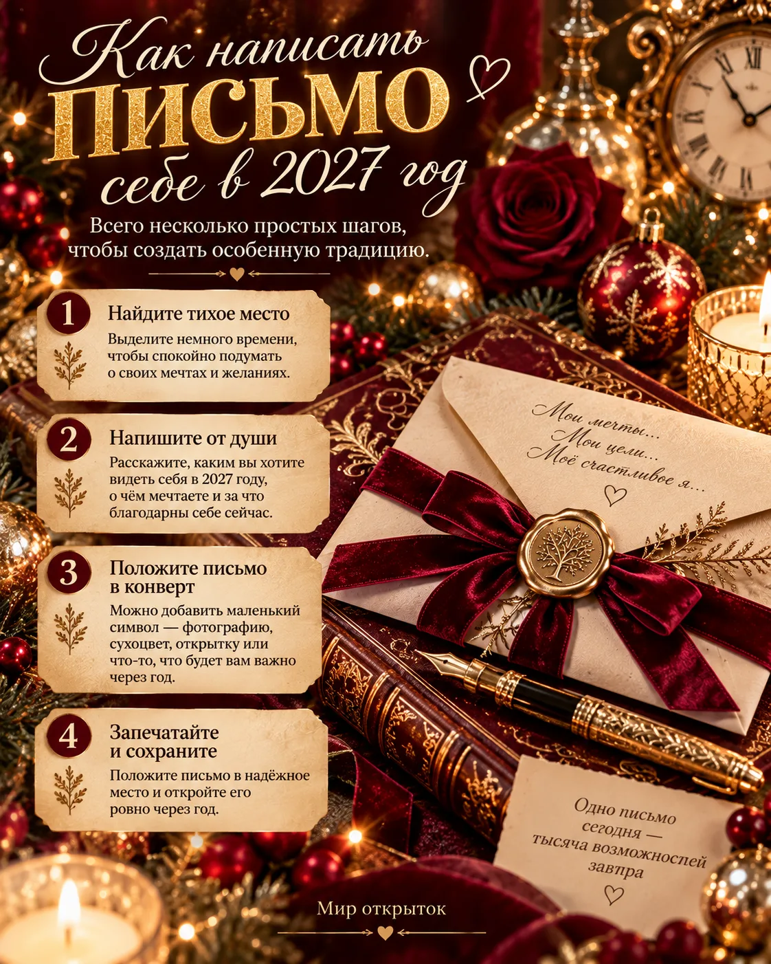 💌✨ Начинаем готовиться к 2027 году! 🎄