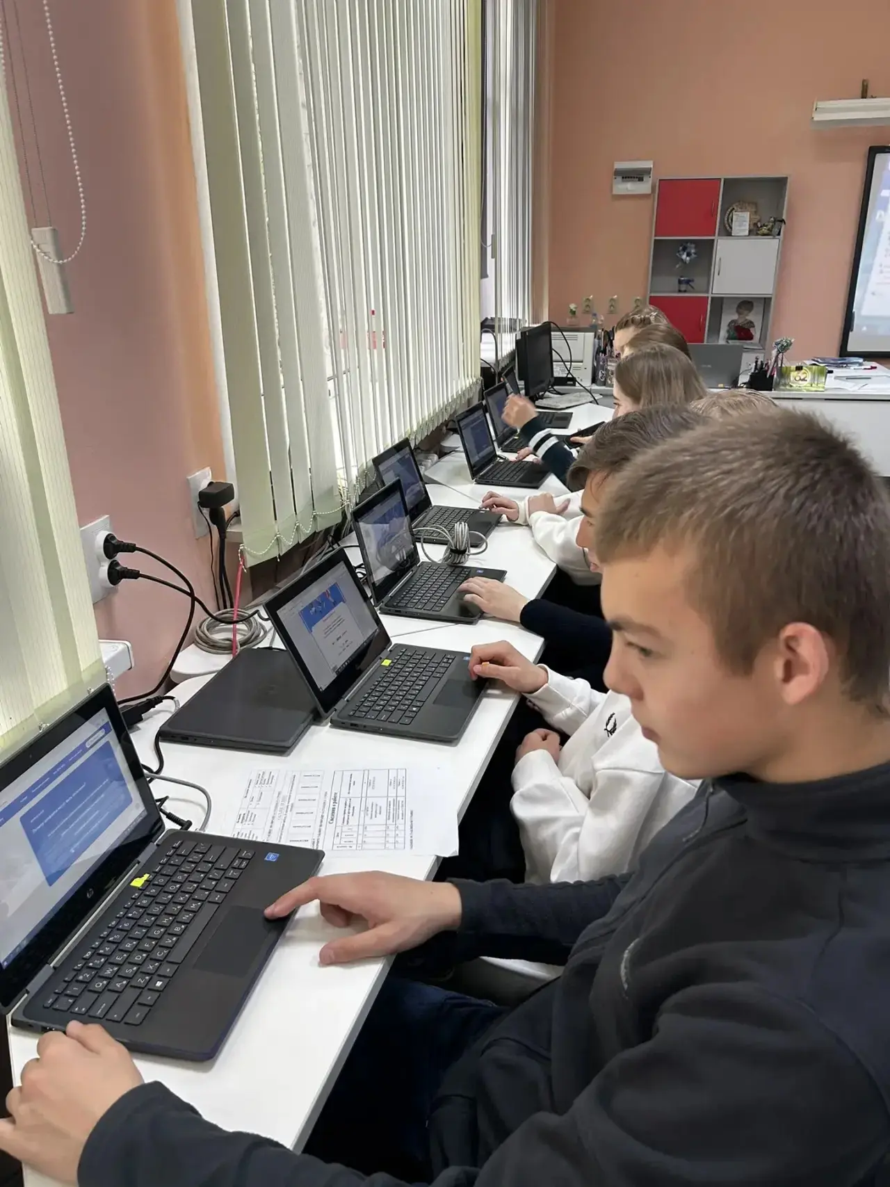 В 10 классе прошел урок «цифровой ликбез».