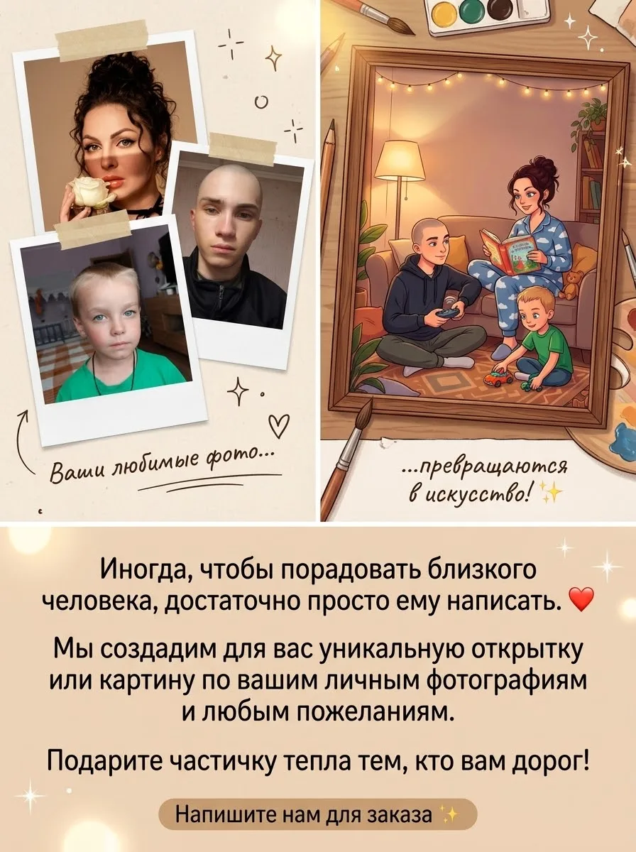 Иногда, чтобы порадовать близкого человека, достаточно просто ему написать. ❤️