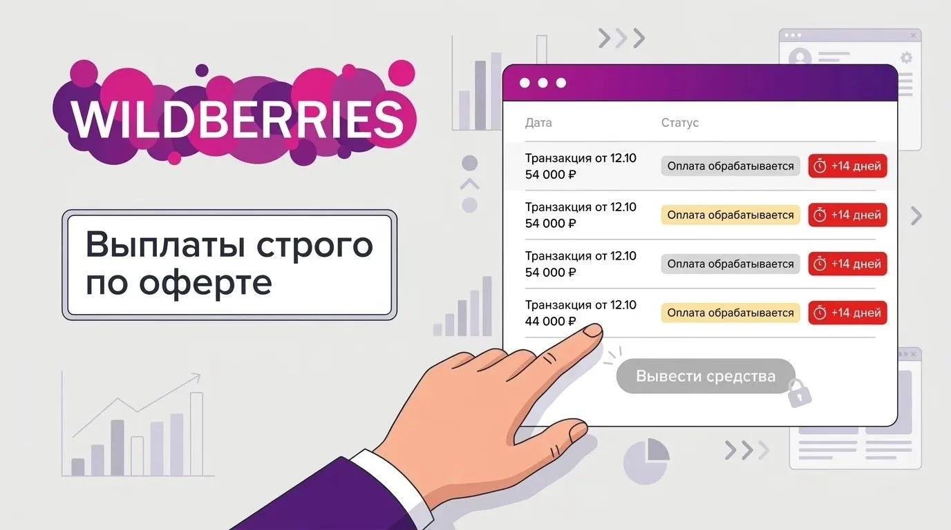 Продавцы Wildberries жалуются на задержки выплат: расхождения между официальными отчёта...