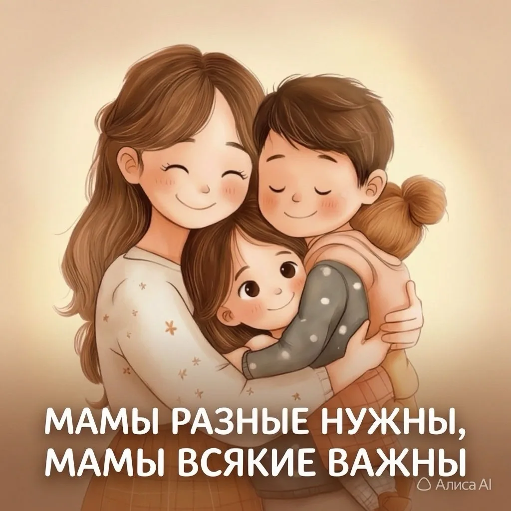 📣 Объявляем творческий конкурс ко Дню матери «Мамы разные нужны, мамы всякие важны»!