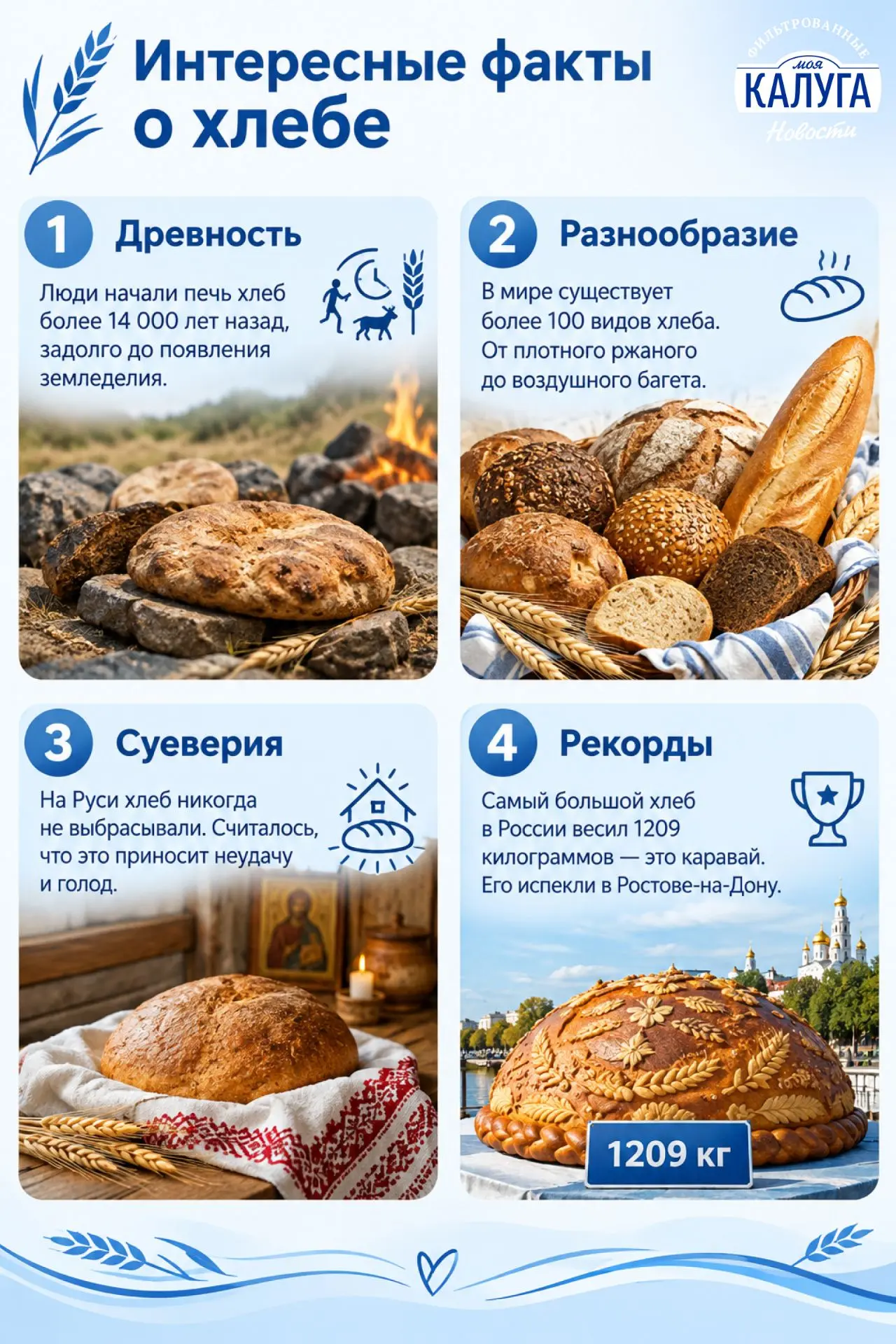 Сегодня Всемирный день хлеба